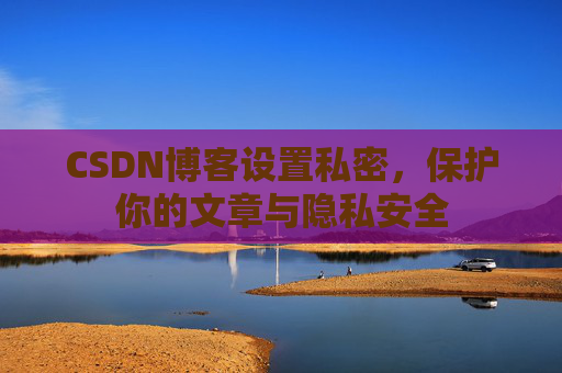 CSDN博客设置私密，保护你的文章与隐私安全