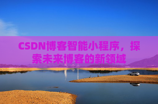 CSDN博客智能小程序，探索未来博客的新领域