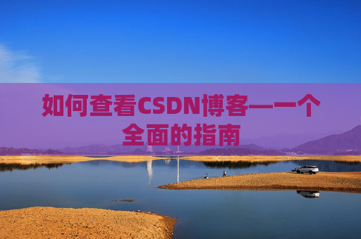 如何查看CSDN博客—一个全面的指南